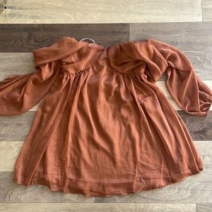 Lulus off shoulder dress